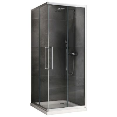 Душевой уголок 100x100 ABBER Schwarzer Diamant AG02100H