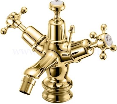Смеситель для биде Burlington CLR4-QT GOLD