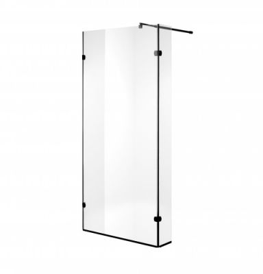 Душ. перегородка NG-682-90 BLACK (90x195), 1 место