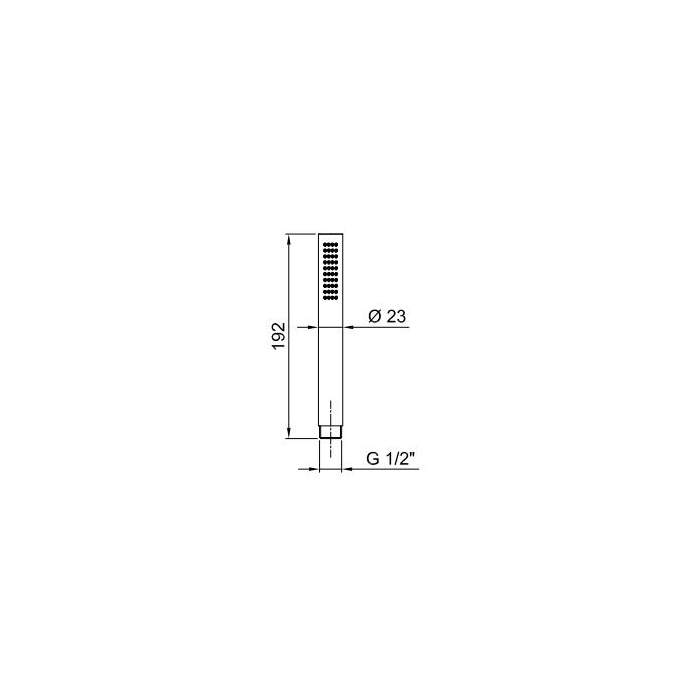 Fantini Venezia Ручной душ FIT, цвет: хром 90 02 8783