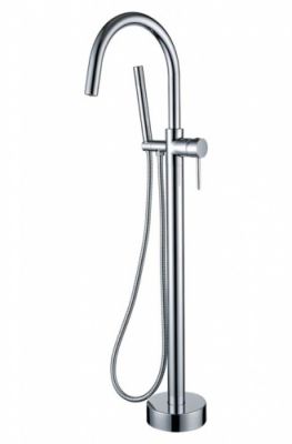 Смеситель для ванны напольный Boheme Brillantel CHROME 229
