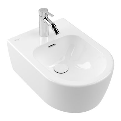 44820001 Villeroy&Boch Skyla Биде подвесное 53см, цвет: альпийский белый