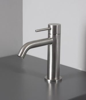 RU620E61Q AQUAELITE смеситель для раковины Metal 316, золото шлифованное, PVD 61Q