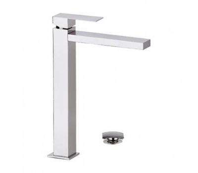 Remer Q Design Смеситель для накладной раковины QD10LXXLNO чёрный матовый