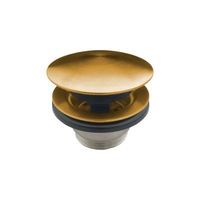 AC036E61Q AQUAELITE донный клапан click-clack KINO, шлифованное золото (PVD)