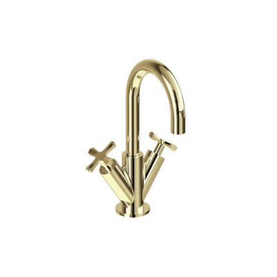 Смеситель на раковину Burlington Riviera RIV8 GOLD