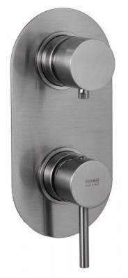 Смеситель для душа Remer X Style X92KBNP, никель брашированный
