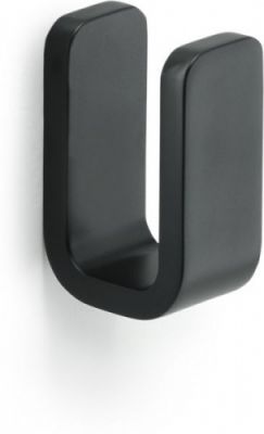 Gedy Outline, крючок одинарный, цвет черный матовый 3226(14)