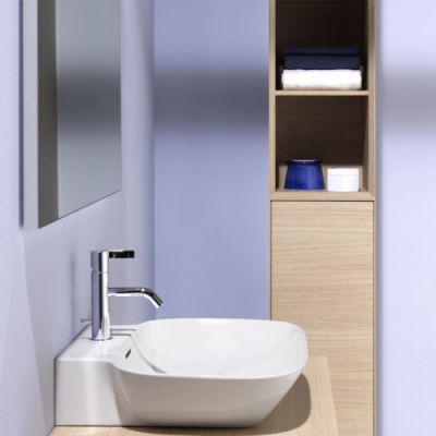 Laufen INO Раковина 56х45х12 см, 1 отв., покрытие LLC, цвет: белый 8.1030.2.400.104.1