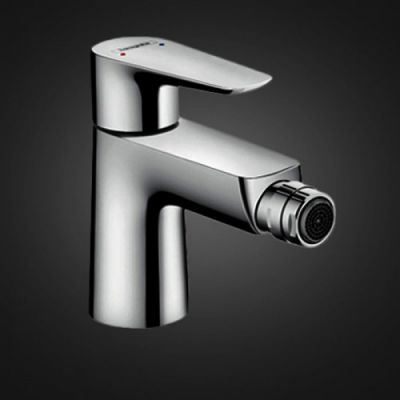 Hansgrohe Talis E Смеситель для биде, однорычажный, со сливным клапаном push-open, цвет: хром 71721000