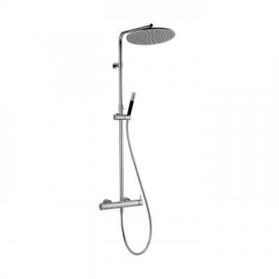 Cisal Slim Душевая стойка, с верхним душем 30см., ручной  лейкой, цвет: хром SM00403021