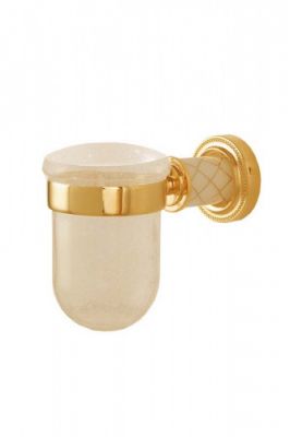 Настенный стакан для зуб. щеток Murano Gold 10904-G