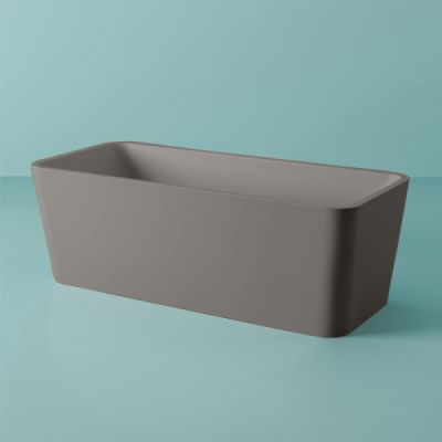 Artceram Square Ванна отдельностоящая, 180х80 цвет: grigio oliva