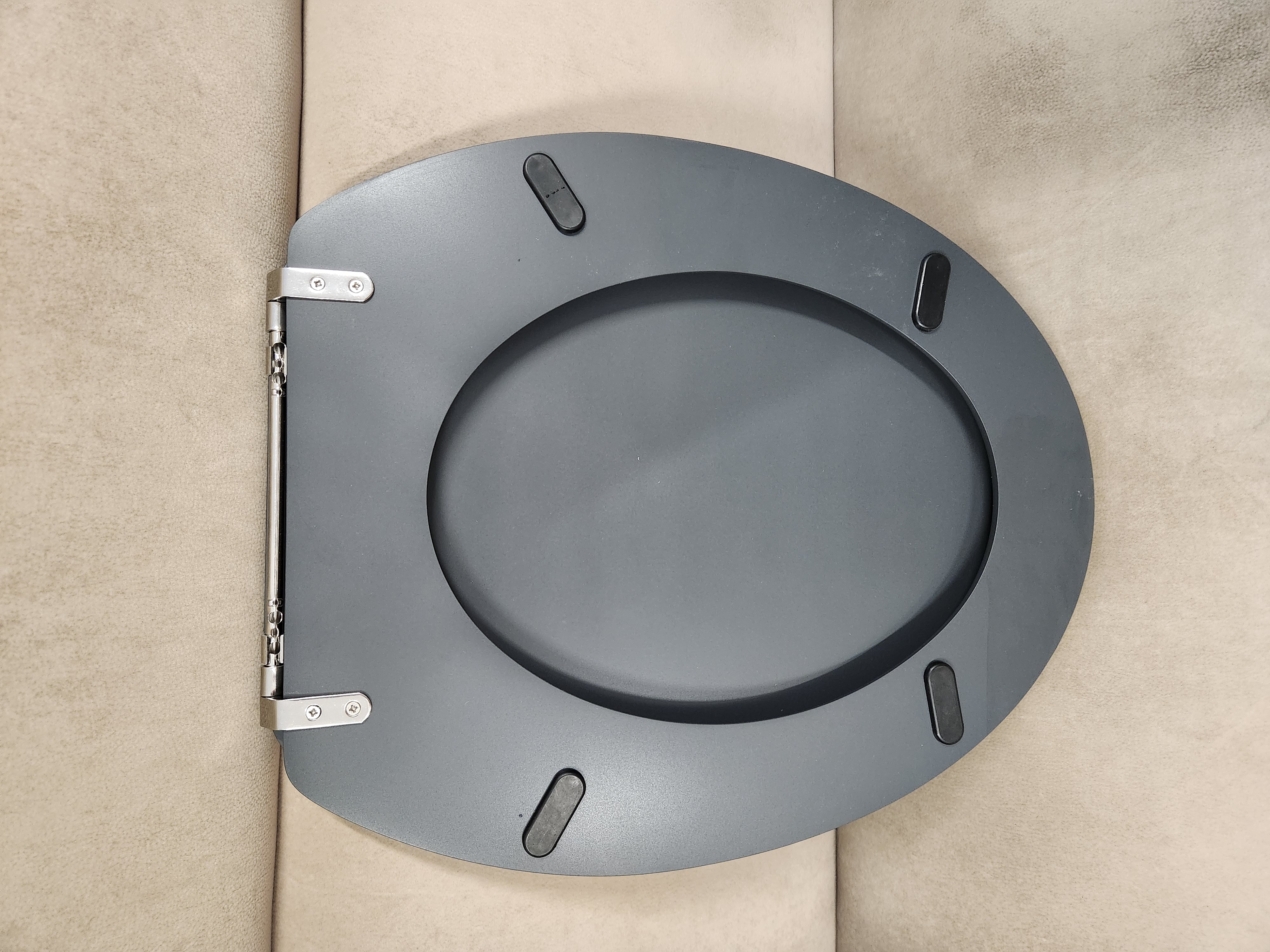 Nic Design MONOLITE сиденье с крышкой для унитаза Slim, цвет антрацит