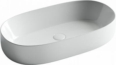 Умывальник чаша накладная овальная Ceramica Nova Element 675*350
