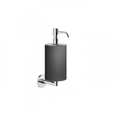 Gessi Tondo Дозатор для мыла настенный черный, цвет: хром 63614#031
