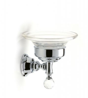Stil Haus Smart Light, настенная стеклянная мыльница, цвет золото SL09(16)
