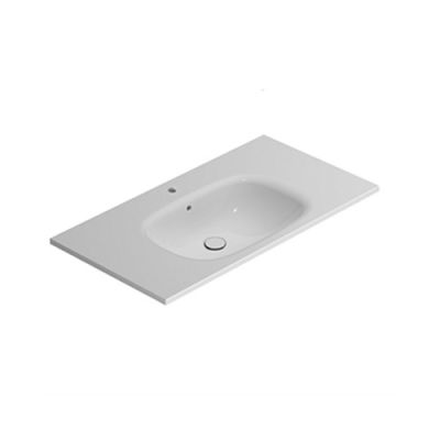 BL096.BI GLOBO BOULEVARD Раковина 960х510 мм, цвет белый глянцевый