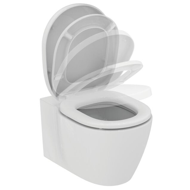 Подвесной унитаз с полностью скрытым креплением Ideal Standard CONNECT AquaBlade® E047901