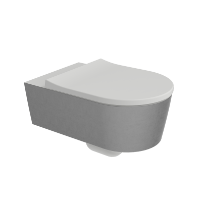 Flaminia Link унитаз 56 см, подвесной, с системой GoClean, цвет Silver White