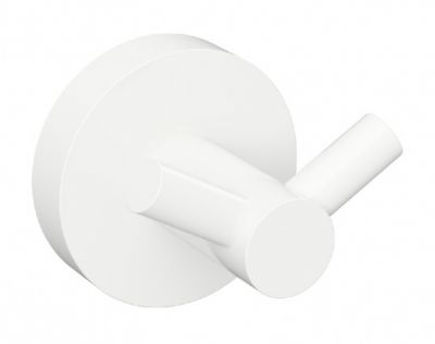Двойной крючок одежды Bemeta WHITE 104106034