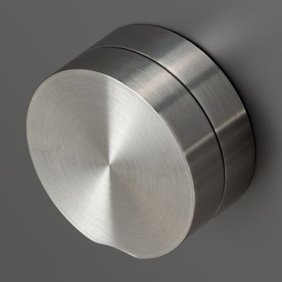 GIO100 S CeaDesign Giotto Plus смеситель встраиваемый прогрессивный, внешняя часть, цвет сатинированная нержавеющая сталь