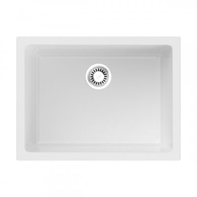4993256 Omoikiri Okinoshima 61-U/I-WH Glossy Natceramic/белый