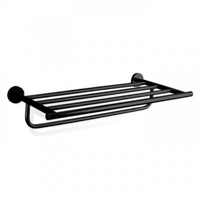 Decor Walther Basic KHT Полотенцедержатель 50см, подвесной, цвет: черный матовый 531860