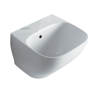 GE061.BI*0 GLOBO Genesis Раковина подвесная  62x50 cм, цвет: белый