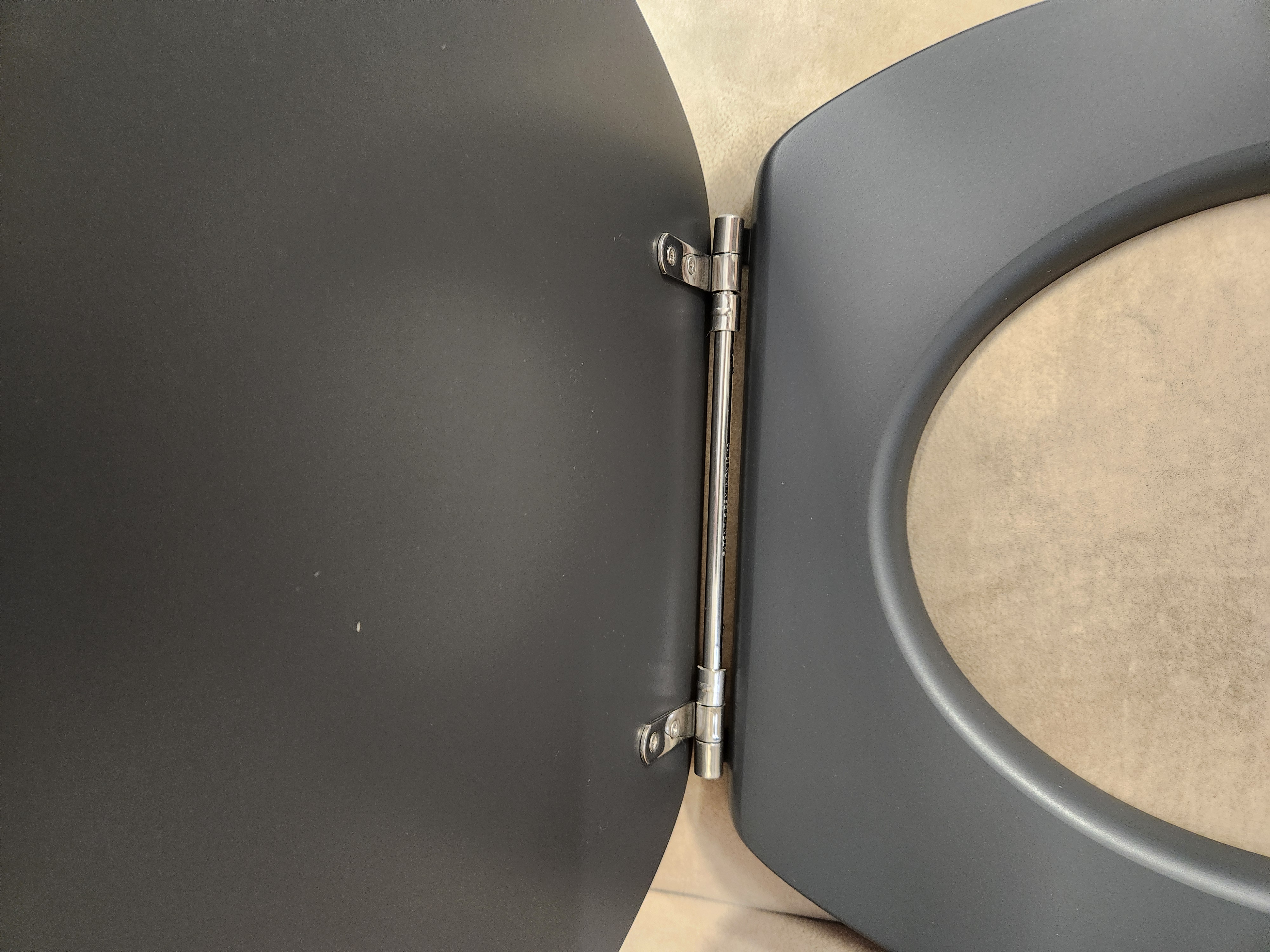 Nic Design MONOLITE сиденье с крышкой для унитаза Slim, цвет антрацит