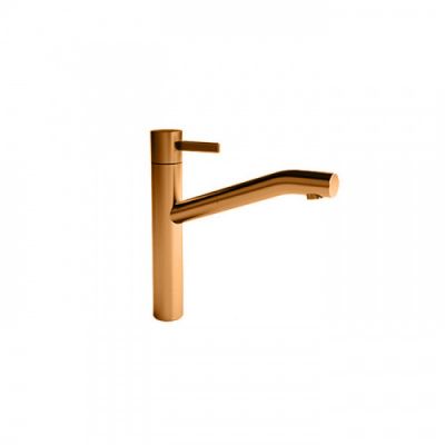 Fantini AF/21 Смеситель для раковины, 1 отв., излив: 217 мм, цвет: Matt Copper PVD 27 P9 A753F