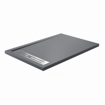 Wiese 84T06 Душевой поддон 120x80 серый матовый