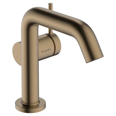 73320140 Hansgrohe Tecturis S Смеситель для раковины, на 1 отв., донным клапаном, цвет: бронза матовая