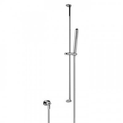 Gessi Goccia Душевая штанга с ручным душем и выводом воды из стены, цвет: хром 33642#031
