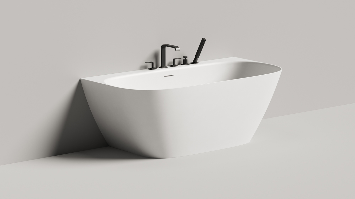 Salini Ванна S-Sense SOFIA WALL 160x80 глянцевая