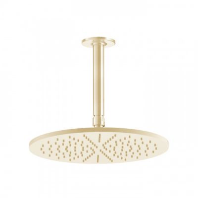 Gessi Inciso Верхний душ, 1/2, Ø 30см, с защитой от налёта, потолочный, цвет: золото 58252#246