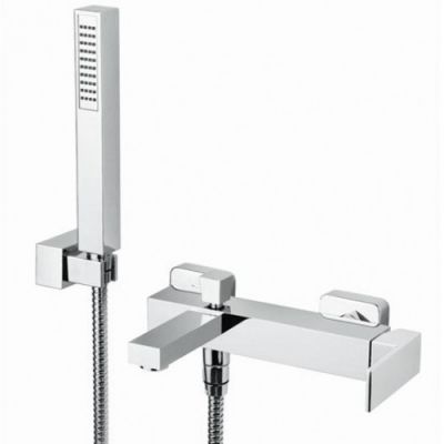 M&Z LRN00500 Lauren Смеситель для для ванны с душевым гарнитуром, ХРОМ