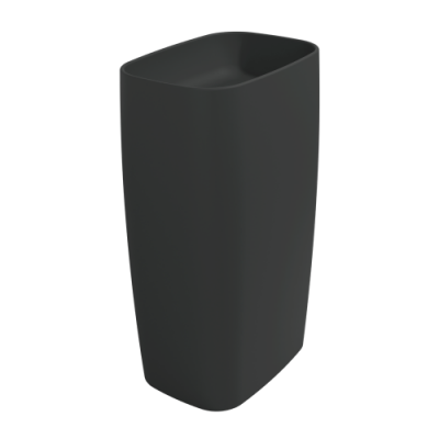 Flaminia Flag раковина напольная 54x38 см. цвет carbone FG52PCAR