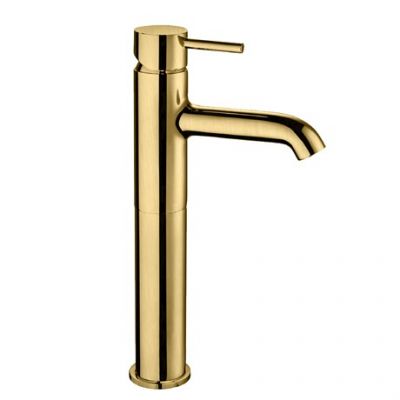 2301850 Palazzani Mimo/Digit высокий смеситель для раковины, 3/8", бронза