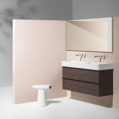Laufen VAL Раковина 120х42х11.5 см, без отв., цвет: белый 8.1028.9.000.109.1