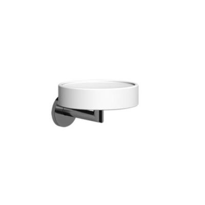 Gessi Tondo Мыльница настенная белая, цвет: Black XL 63601#299