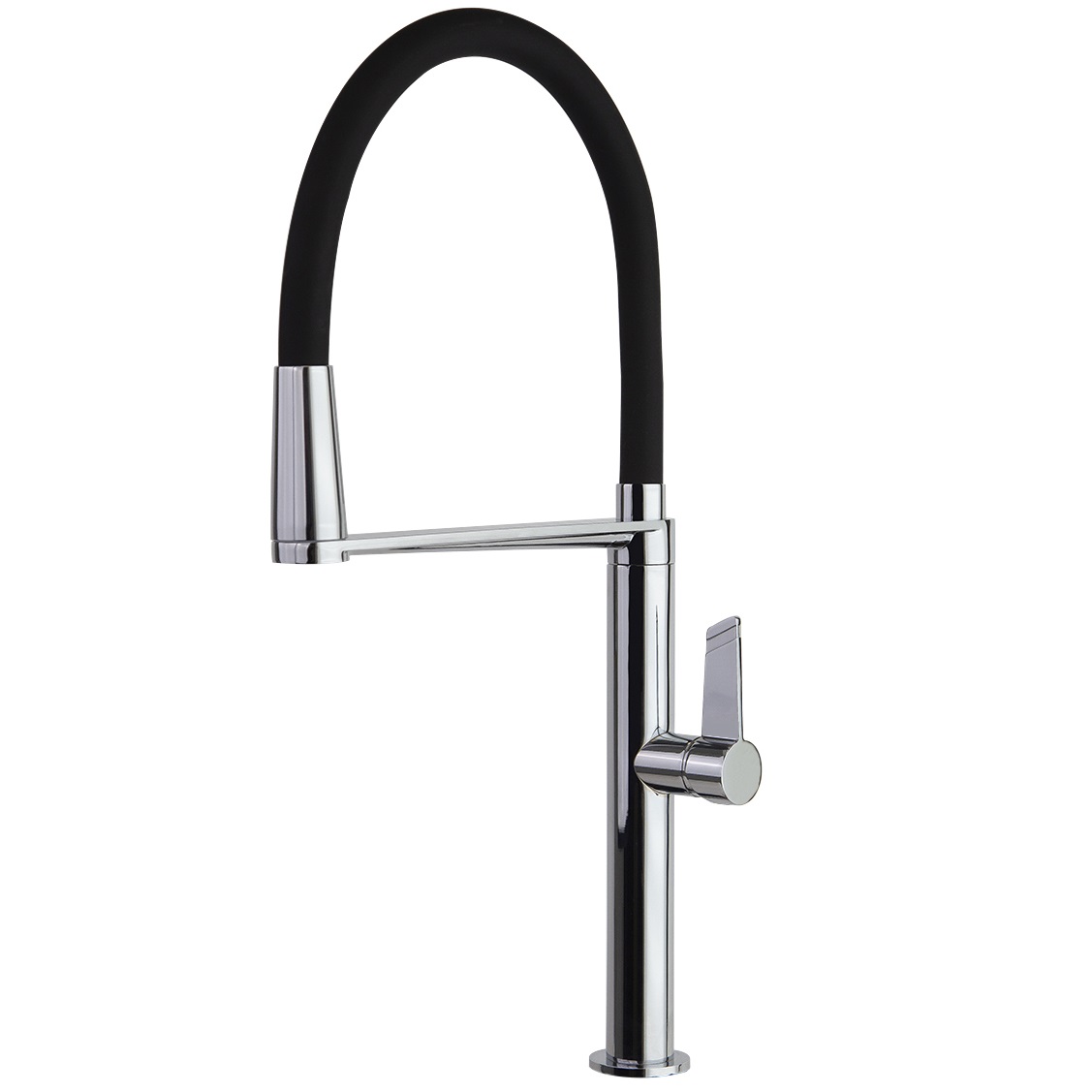 Смеситель для кухни с магнитным гибким шлангом KITCHEN MAGNET 388801MCNC никель