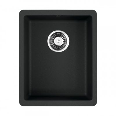Кухонная мойка Omoikiri Kata 34-U-BL Artgranit/черный 4993382
