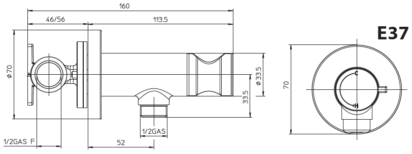 Гигиенический набор Bossini PALOMA FLAT E37011B.030