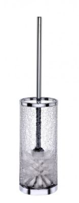 Surya Crystal, напольный ерш без крышки, цвет светлая бронза - эффект битого стекла 6609/SB-CRD