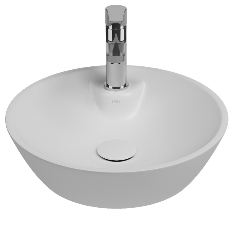 ISVEA SistemaY Soft раковина d45 накладная 10SY65045SV белый