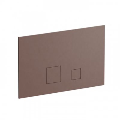 Fantini Кнопка смыва с 2 квадратными клавишами, подходит для GEBERIT SIGMA8, SIGMA12, цвет: Matt Copper PVD 91 P9 8403