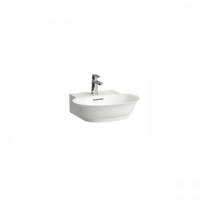 Laufen New Classic Раковина 50х45х17 см, 1 отв., подвесная, с переливом, цвет: белый матовый 8.1585.2.757.104.1