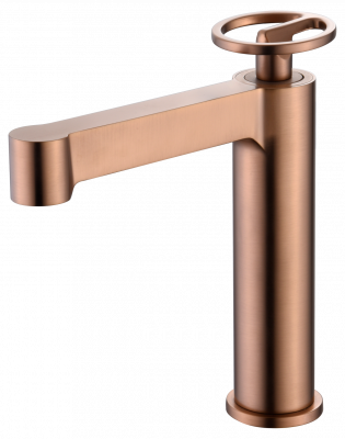 IMEX OLIMPO Смеситель для раковины (браш медь PVD) BDC033-1ORC