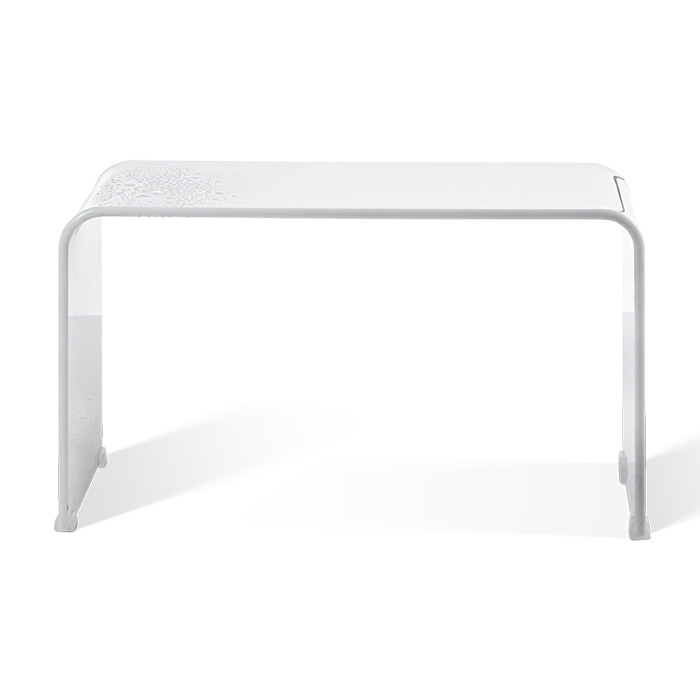 Decor Walther DW 80 XL Скамья 80x30x45см, акрил, напольная, цвет: белый 508350